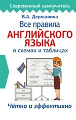 Все правила английского языка в схемах и таблицах